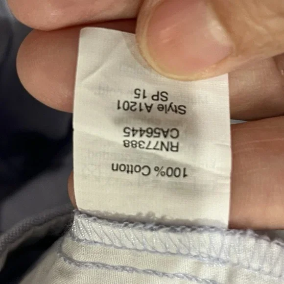 J Crew Women Pants Size 2 Chino Cropped Tapered Pockets Low Rise Nautical - Picture 3 of 6